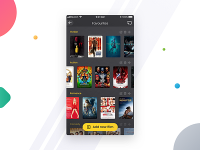 Daily UI #044 - Favorites 044 collection daily dailyui favorites item like preferences ui ux