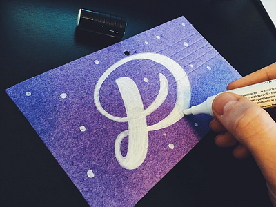 D cards classic handmade letter lettering logo process script type