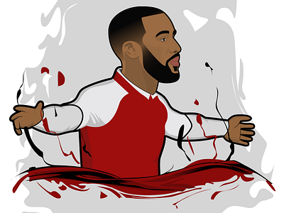 Alexandre Lacazette alexandre fifa18 footballer idolstars lacazette tshirt tshirtdesign worldcup