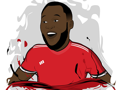 Romelu Lukaku fifa18 footballer idolstars lukaku romelu tshirt tshirtdesign worldcup