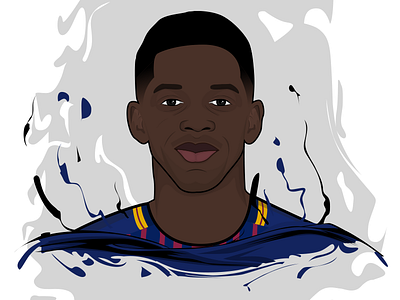 Ousman Dembele dembele fifa18 footballer idolstars ousman tshirt tshirtdesign worldcup