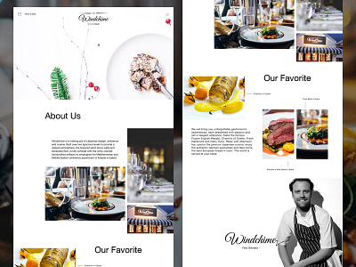 Windchime Restaurant Website