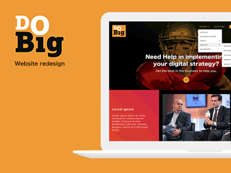 Website Redesign app clean design experience features redesign user ux web website wireframe