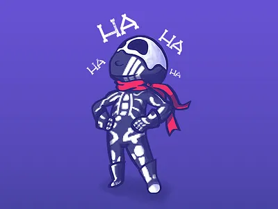 Sweet Skullo Dreams character chibi illustration photoshop skull skullomania street fighter superhero
