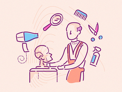 Sex appeal brand characters colourandlines editorial icons identity illustration learning mental health style tech wellbeing