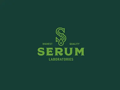 New Branding Project branding green identity logo marijuana mark weed