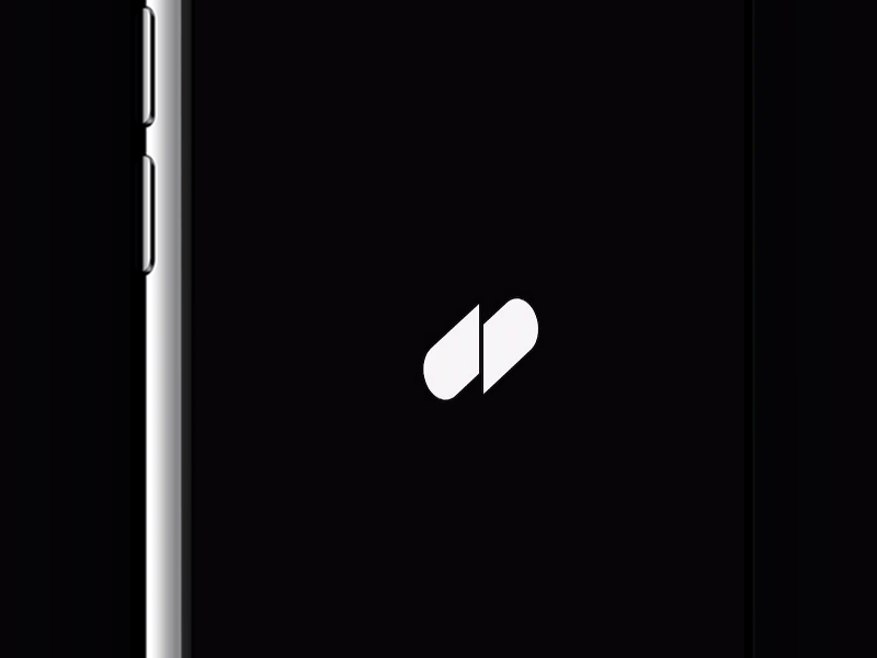 Joined Blackpills app black gif glitch ios iphone iphone x logo movie serie splash video