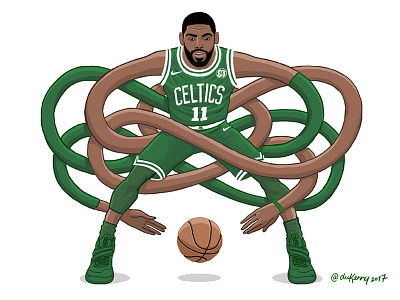 Gnarly Kyrie Handles baller basketball boston celtics dribbler dukenny gnarly handles hoops irving kyrie nba