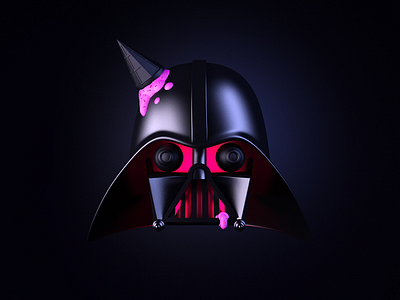 Vader black cinema cinema 4d icecream vader