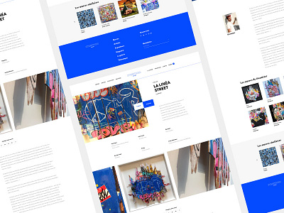 Streetbird Gallery - Product Detail Page blue branding design flat interface typography ui ux visual web