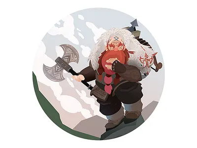 Dungeons & Dragons - Dwarf character dd dragons dungeons dungeons and dragons dwarf savage