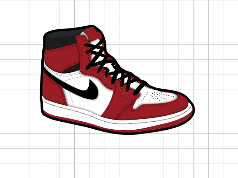 Jordan's Jordans air jordans animation illustration jordans motion design motion graphics nike shoes sneakers