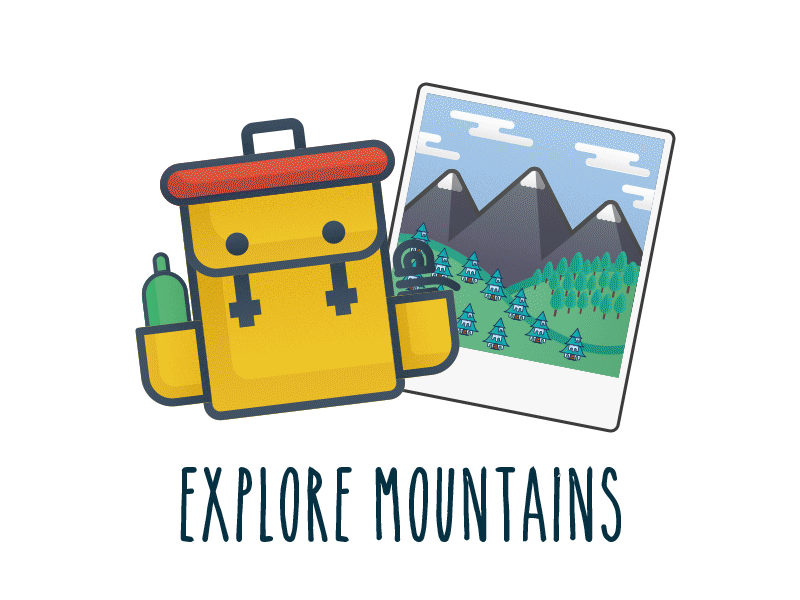 Explore Mountains alpinism backpack climbing discover explore forest hiking journey mountain natgeo nature simple