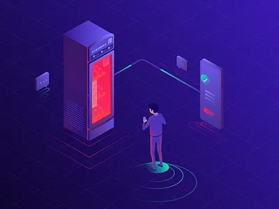 The Illustration of "Self-help shopping"！ illustration