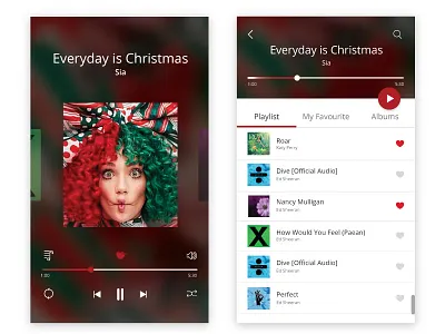 Music Player android mobile ui music player nepal ui challenge