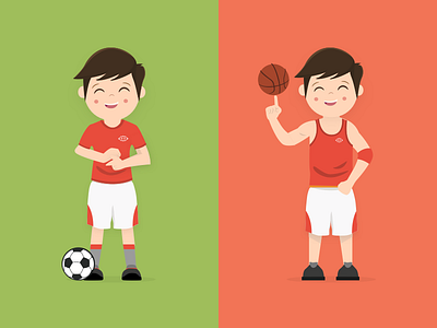 Scode, Basketball & Football Player player scode vector