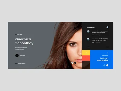 [UI Experiment] Overflow Slider css experiment interaction ui