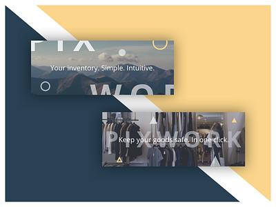 Pixwork - Facebook banners app application design pixsafe pixwork ui ux