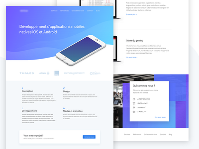 Agency website agency design site ui ux web