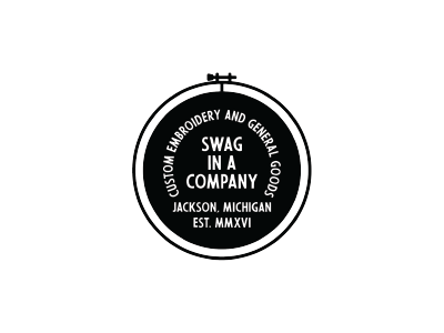 Embroidery Logo embroidery logo type typography wordmark