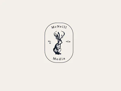 Jackalope Logo brand identity branding geometric logo icon iconography logo design logo type sacred geometry symbols