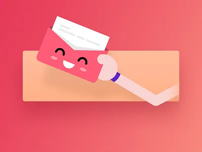 Newsletter 🗞️ crowdfest crowdfunding envelope hand ideas illustration newsletter smile startup