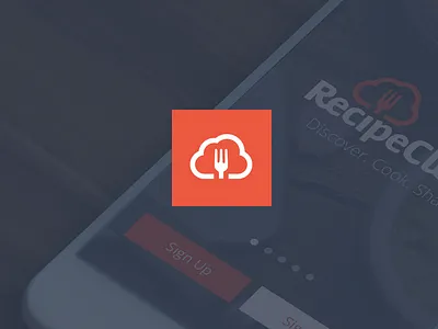 Recipe Cloud App Branding app branding ios recipe management recipes