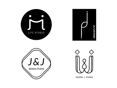 J&J Studio design jj logo studio