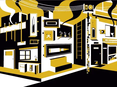 Demonios en el Barrio desing illustration mexico photoshop tijuana tshirt