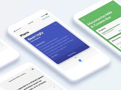 CookSafe Plans app colours control design food ios new plan product