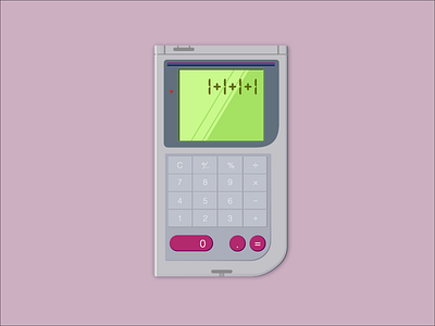 Daily UI 004 Calculator 004 calculator dailyui gameboy nintendo