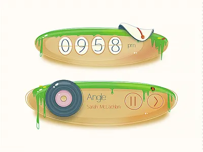 COCO clock/music cartoon china clockicon icon juneng music theme