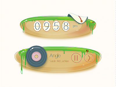 COCO clock/music cartoon china clockicon icon juneng music theme