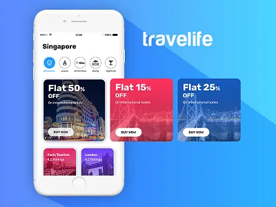 Travelife app design mobile app design travel app travel app design ui ux