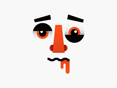 Chill Or Thrill chill emotion emotions expression face illustration mood moods red scared thrill unstable