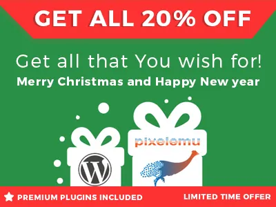 Christmas & New Year WordPress themes sale! design sale web wordpress