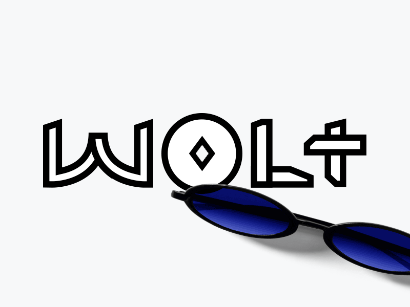 Wolt New Logo Final-Final 3.4.1 logo lol sunglasses wolt