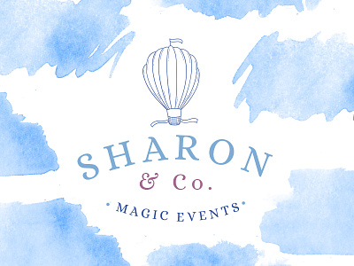 Magic events branding design events fonts graphic design light logo logo kit marialetta typo typography