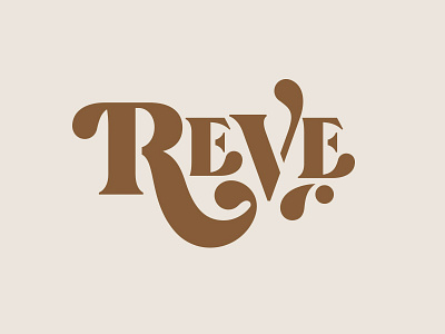 Branding II beer branding brewery lettering reve