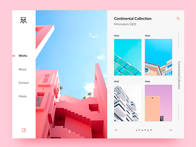 Architecture Blog architecture clean geometry homepage light minimal pastel photography