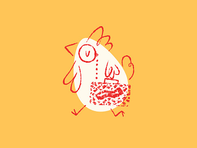 Eggs & Bacon bacon branding chicken eggs illustration sellout