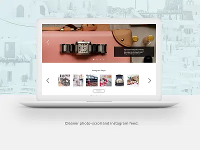 Steamline Luggage fashion luggage responsive ui ux web