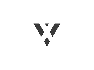 "XV" logo personal branding xv