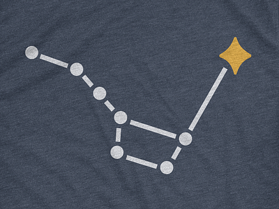 Find North advencher bigdipper constellation northstar shirt vector