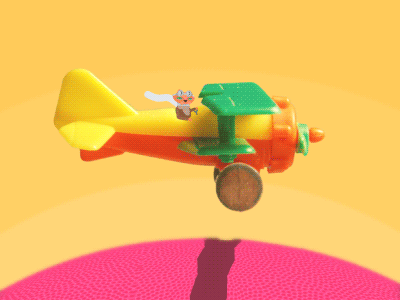 vanhazy's debut 2d animation airplane cel animation debut first shot gif hello dribbble pilot thanks traditional animation