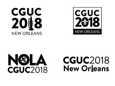 Annual Conference Logo Exploration logo mark typography
