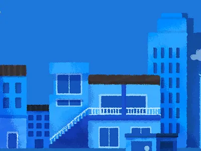 Buildings buildings illustration