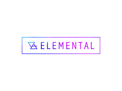 Elemental Design - Secondary Logo alchemy branding clean daily elemental flat geometry logo logotype magic minimal simple