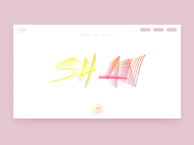 The works of SHAN layoutui 、web 、webdesign、pink、white、girl、