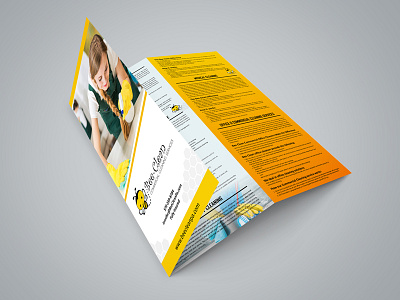Tri Fold Sales Brochure brand branding brochure clean epic graphic graphic design simple tri fold sales brochure